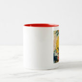 デコーニングハッピー顔マグ ツートーンマグカップ (中央)