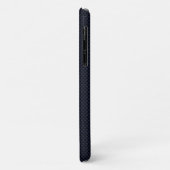 デコールのような炭素繊維上のスコットランドのアザミ Case-Mate iPhoneケース (裏面/左)