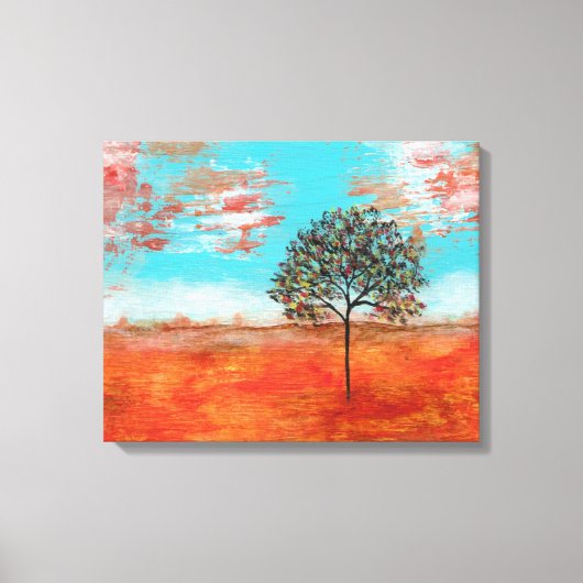 デコールキャンバスのプリントをオリジナル・アートから戻す キャンバスプリント (正面)