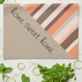 デコールストライプの数 キッチンタオル (折り畳み)