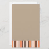 デコールストライプの数 便箋 (正面/裏面)