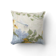 デコールファームハフランスのウスヴィンテージフローラドラゴンフライ