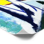 デコールプラット抽象芸術アートポスター ポスター (角)