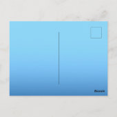 デコール猫ドリーム動物の野花が美しい ポストカード (裏面)