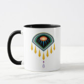 デコ宇宙卵マグカップ11oz. マグカップ (左)
