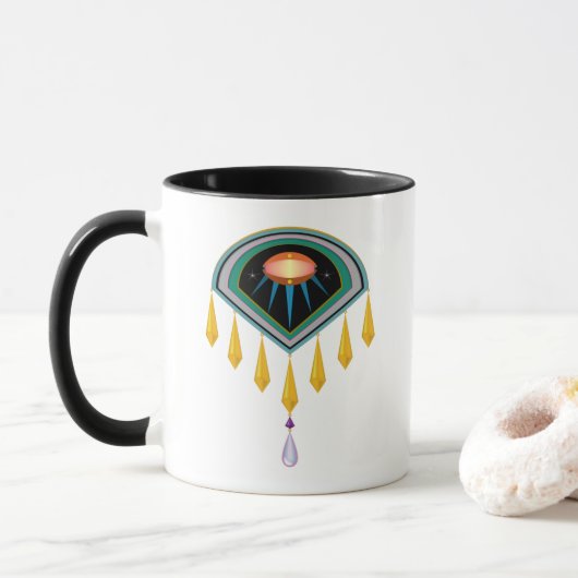 デコ宇宙卵マグカップ11oz. マグカップ (ドーナツ)