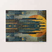 デコ建築 ジグソーパズル (横)