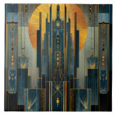 デコ建築 タイル (正面)