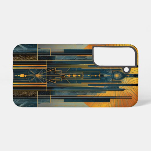 デコ建築 SAMSUNG GALAXYケース (裏面横)