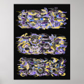 デコ機のインクアート ポスター (正面)