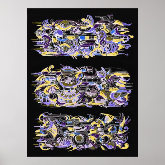 デコ機のインクアート ポスター (正面)