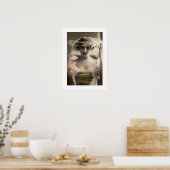 デコ花嫁はベイルに着色 ポスター (キッチン)