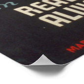 デコ芸術品を気取ったマーチ読ーのWPAヴィンテージポスター ポスター (角)