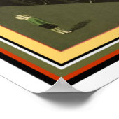 デコ飛んでいるスコッツマン列車ポスター13 x 19 ポスター (角)