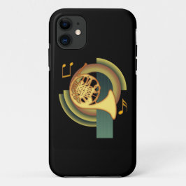 デコ・フレンチホルン iPhone 11 ケース
