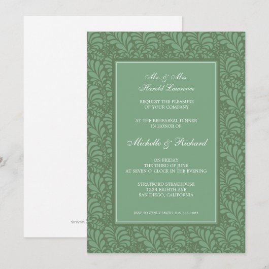 デコ 招待状 (正面/裏面)