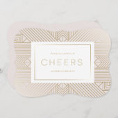 デコ Cheers 法人ホリデー シーズンカード (正面/裏面)