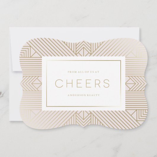 デコ Cheers 法人ホリデー シーズンカード (正面)