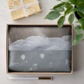 デコpage 2雪の中遊のホッキョクグマ 薄葉紙 (ギフト)