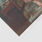 デコpage 3小さな豚の服のキッ市松模様にチッチ 薄葉紙 (詳細)