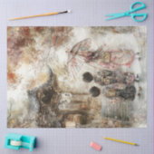 デコpage 3 Children Kimonos & Parasol 薄葉紙 (クラフト)