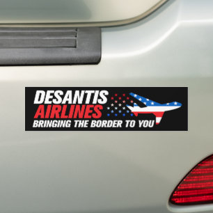 デサンティスエアライおもしろいナーズRon DeSantis 2024 バンパーステッカー