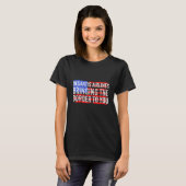 デサンティスエアライン政治ミームロン・デサンティス7 Tシャツ (正面フル)