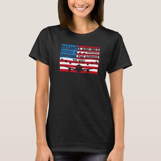 デサンティスエアラインDeサンティスエアライン9 Tシャツ (正面)