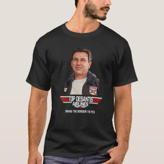 デサンティス航空縁ど便でマーサ Tシャツ
