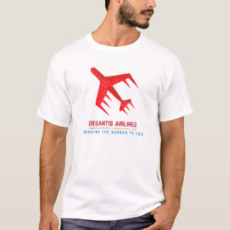 デサンティス航空縁ど便でマーサ Tシャツ