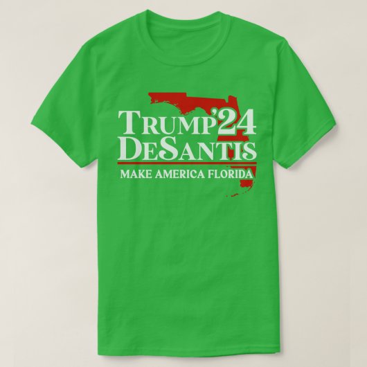 デサンティス2024フロリダ Tシャツ (デザイン正面)