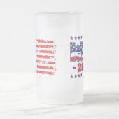 デサンティス2024年社長代行 フロストグラスビールジョッキ (中央)