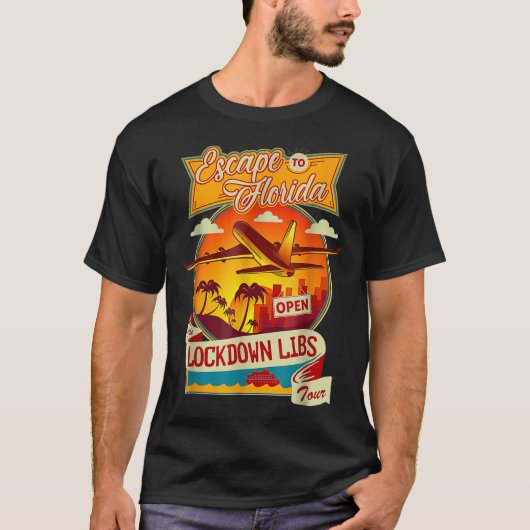 デサンティス 2024 アメリカをフロリダに Tシャツ (正面)
