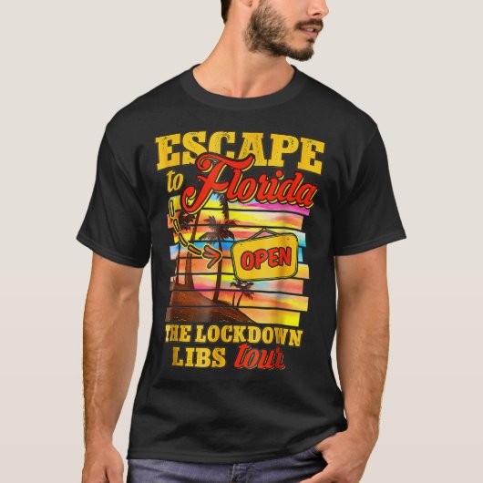 デサンティス 2024 アメリカをフロリダに Tシャツ (正面)