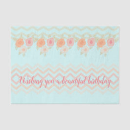 デザかわいらしイパターン（の模様が）あるナー 薄葉紙