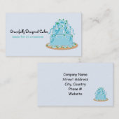 デザイエレガントナーケーキ 名刺 (正面/裏面)