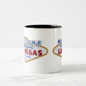 デザイクールナーマグへようこそラスベガス ツートーンマグカップ (中央)