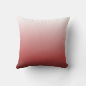 デザイグラデーションナーピローホワイトから深いピンク クッション (裏面)