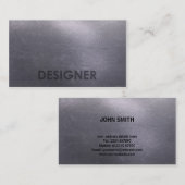 デザイグランジナー用金属名刺 名刺 (正面/裏面)