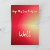 デザイスタイリッシュナーレッド カード (内部)