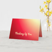 デザイスタイリッシュナーレッド カード (黄色い花)