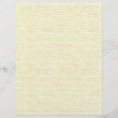 デザイナのライン付きレシピ紙 (裏面)