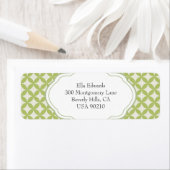 デザイナスタイルカスタマイズ可能差出人住所ラベル ラベル (インサイチュ)