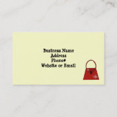 デザイナバッグ 名刺 (裏面)