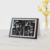 デザイナフローラノートカード カード (黄色い花)