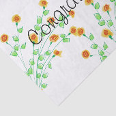 デザイナーおめでとうティッシュペーパー 薄葉紙 (詳細)