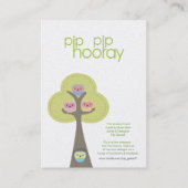 デザイナーかわいいモダンはファッションビジネスカードをからかいます 名刺 (裏面)