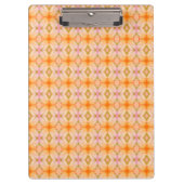 デザイナーかわいらしが花を咲かせたオフィス クリップボード (正面)