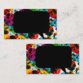 デザイナーのための美しく、かわいい名刺 名刺 (正面/裏面)