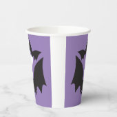 デザイナーのハロウィン！こうもりと幽霊 紙コップ (左)